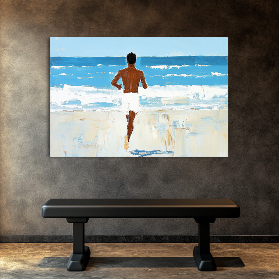Shore Running Wall Art