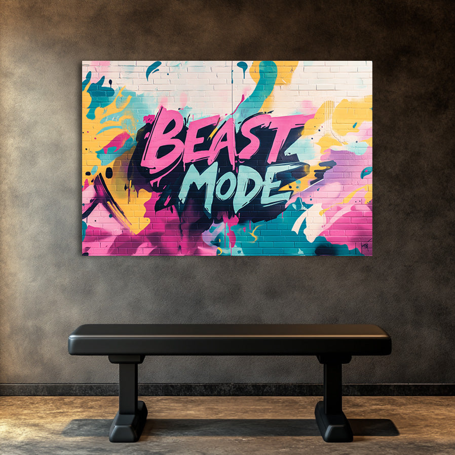 Beast Mode Wall Art
