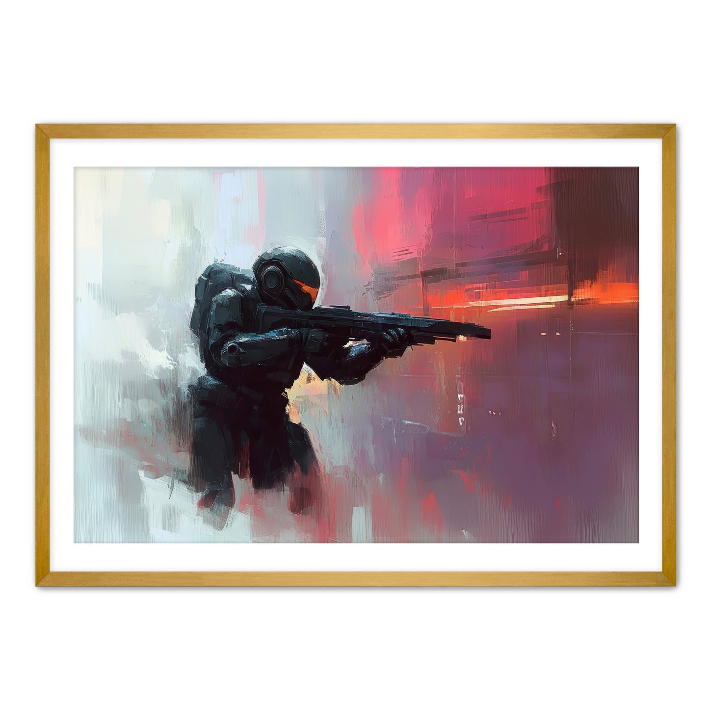 First Assault Wall Art