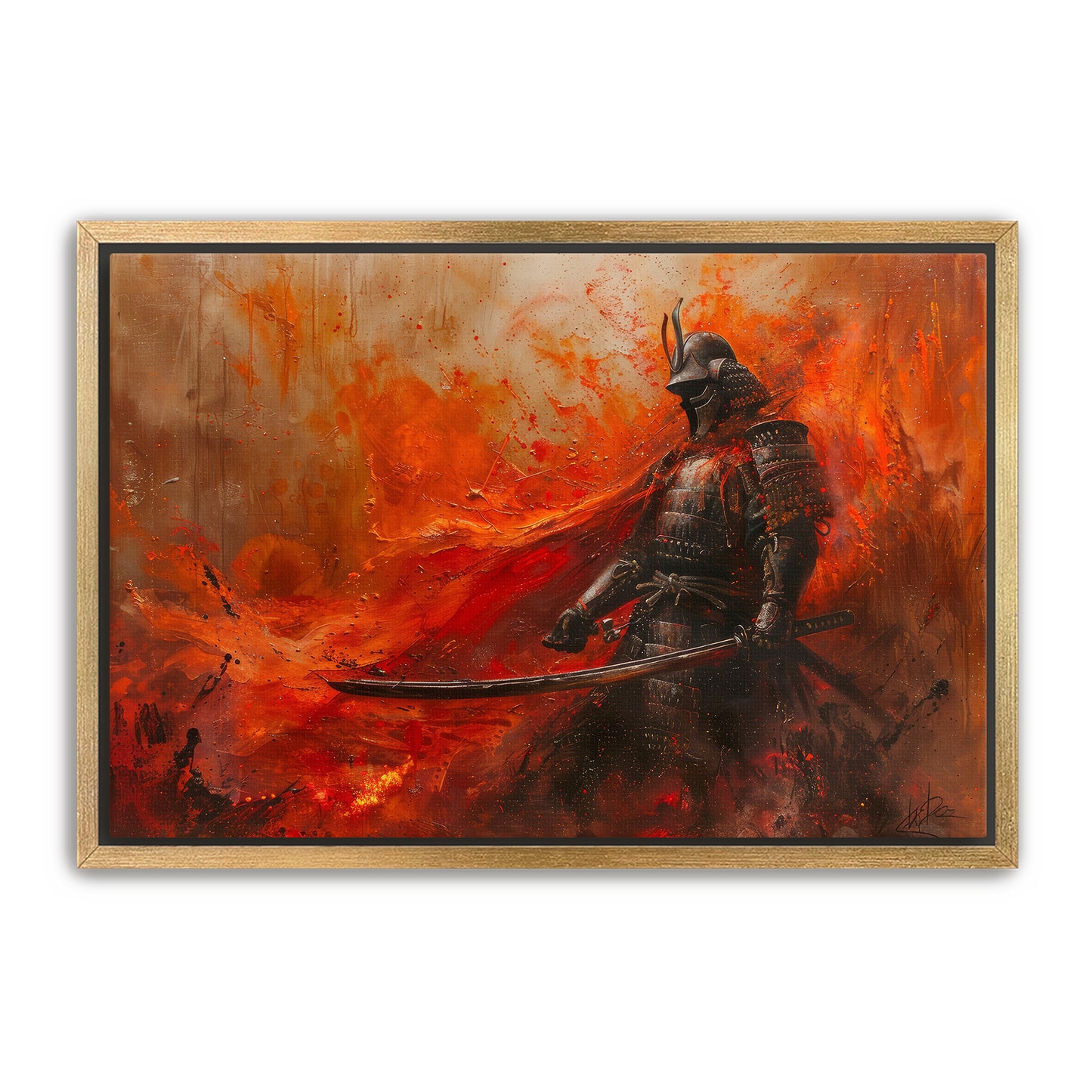 For Honor I Die Samurai Wall Art