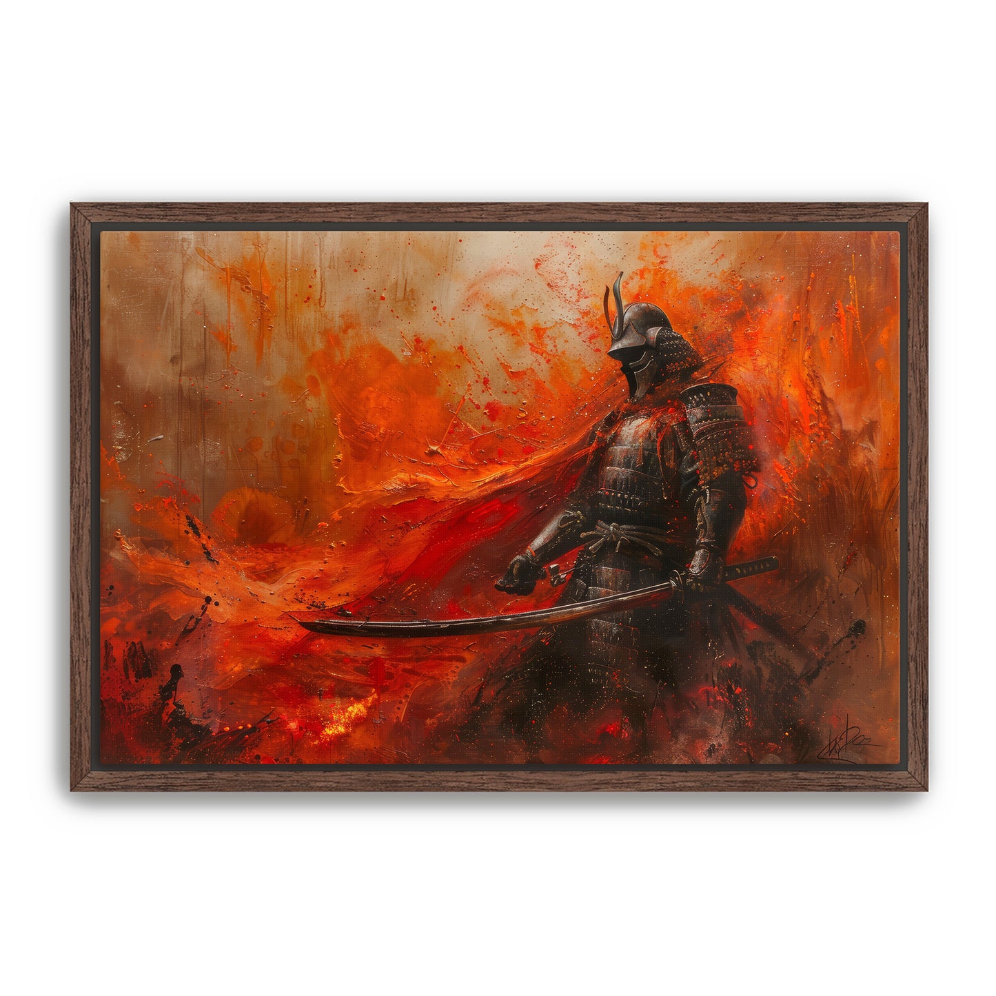 For Honor I Die Samurai Wall Art