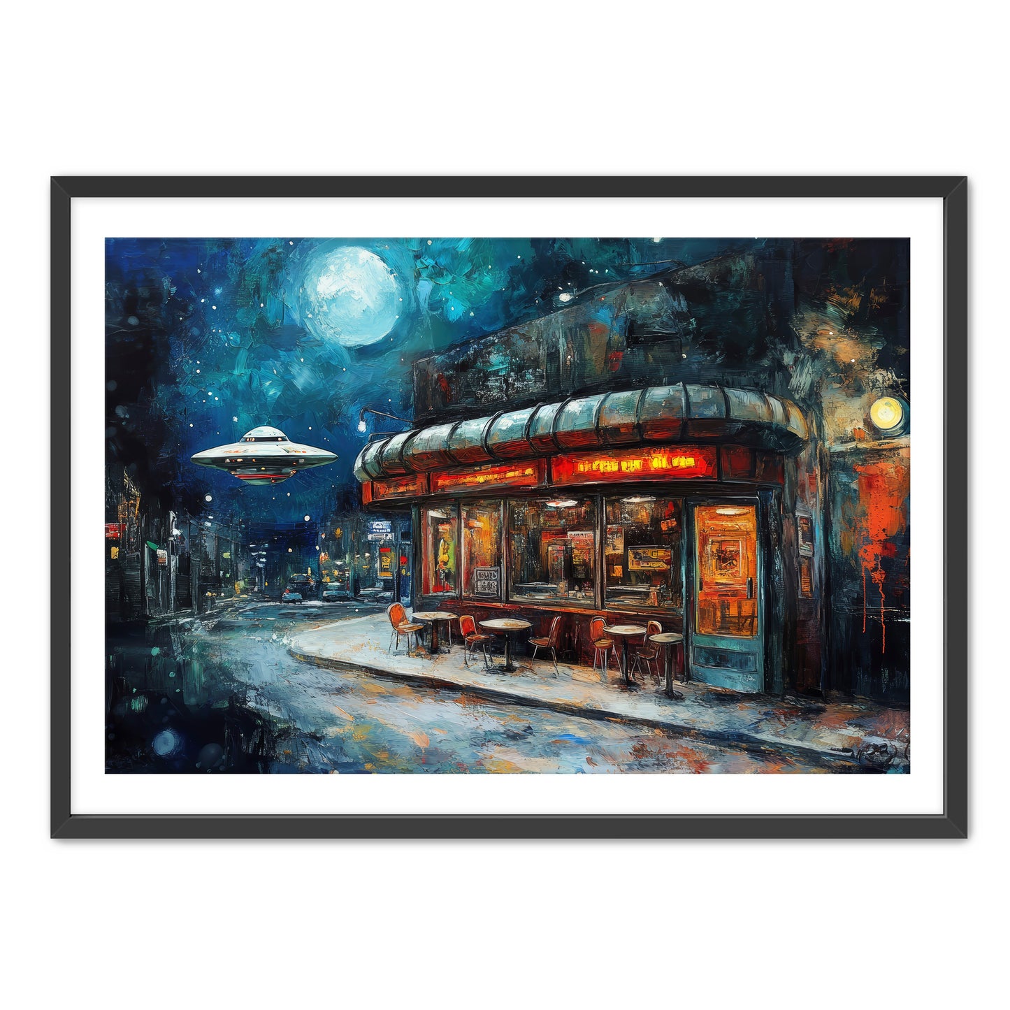 Foreign Diner Wall Art