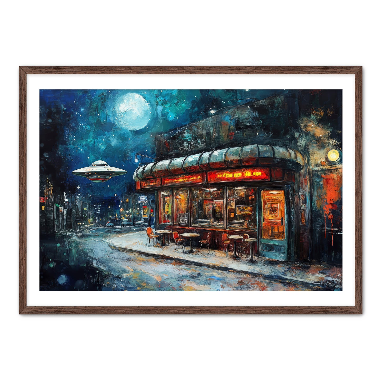Foreign Diner Wall Art