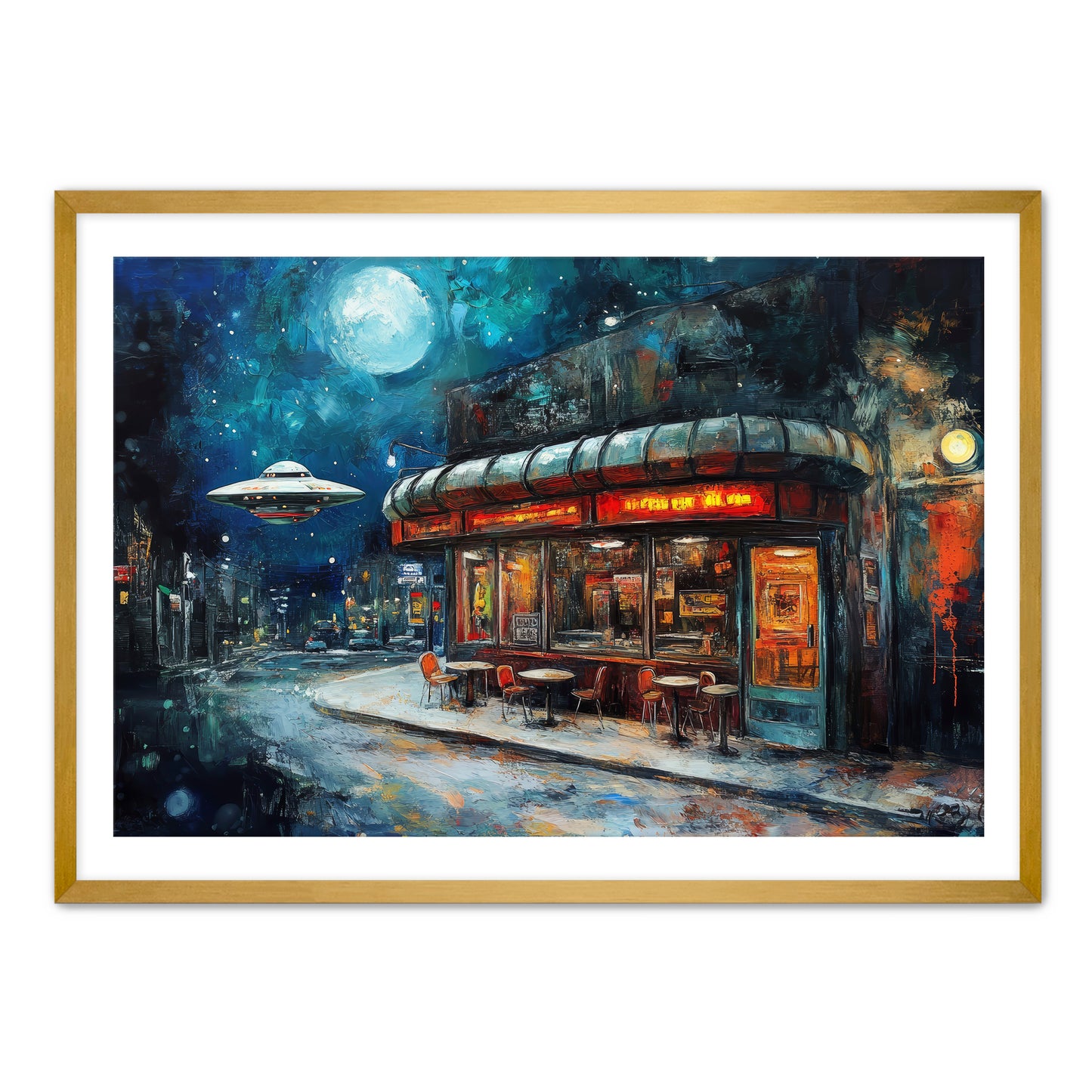 Foreign Diner Wall Art
