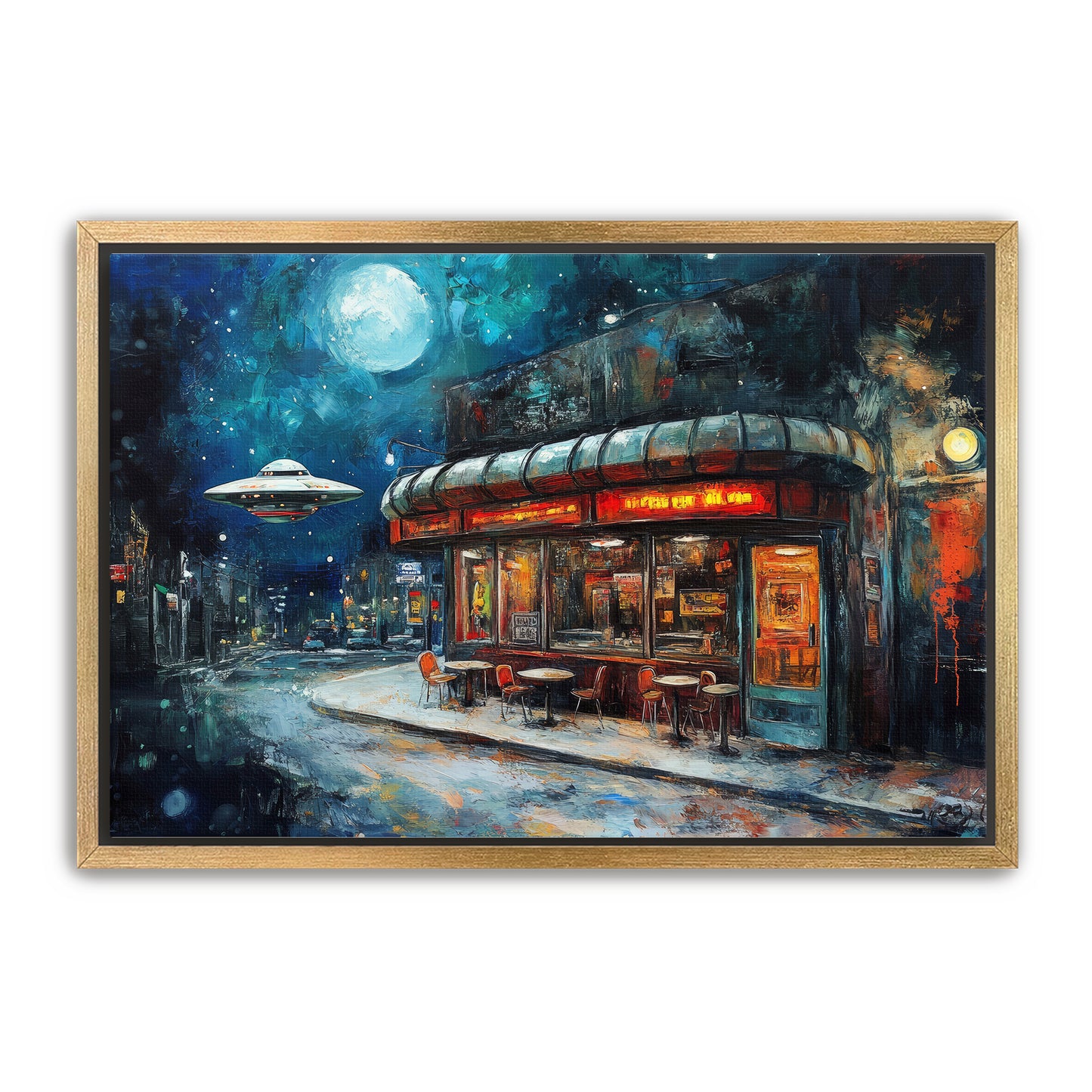 Foreign Diner Wall Art