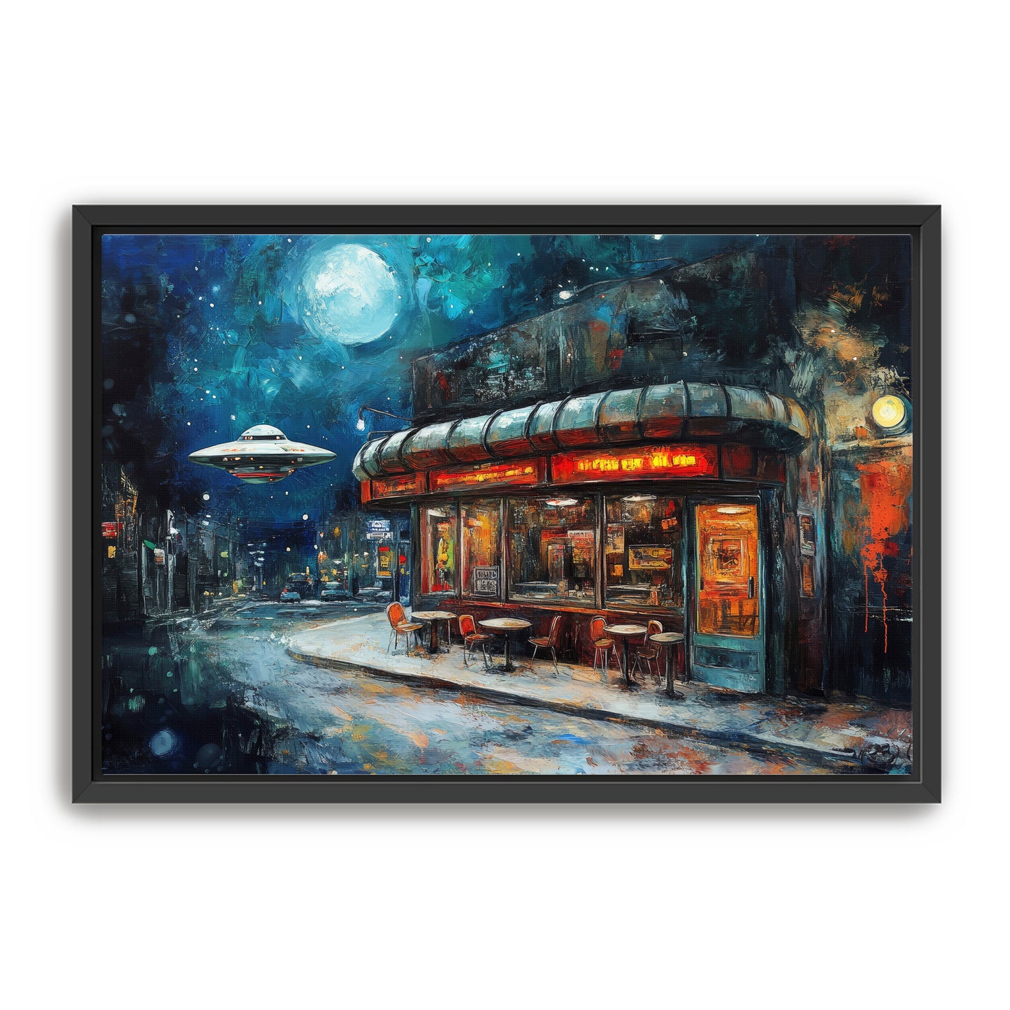 Foreign Diner Wall Art