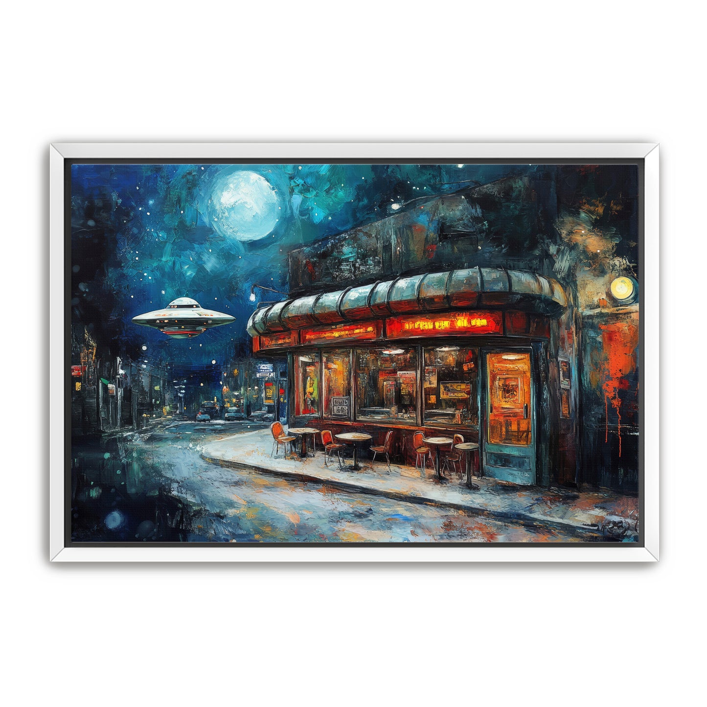 Foreign Diner Wall Art