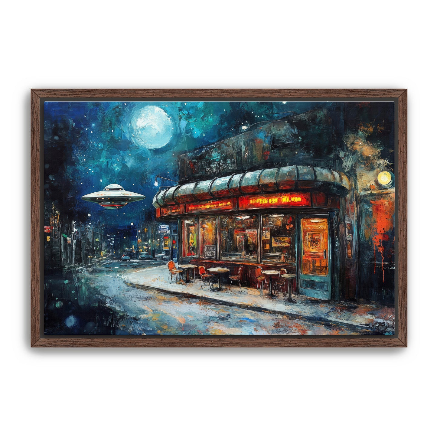 Foreign Diner Wall Art