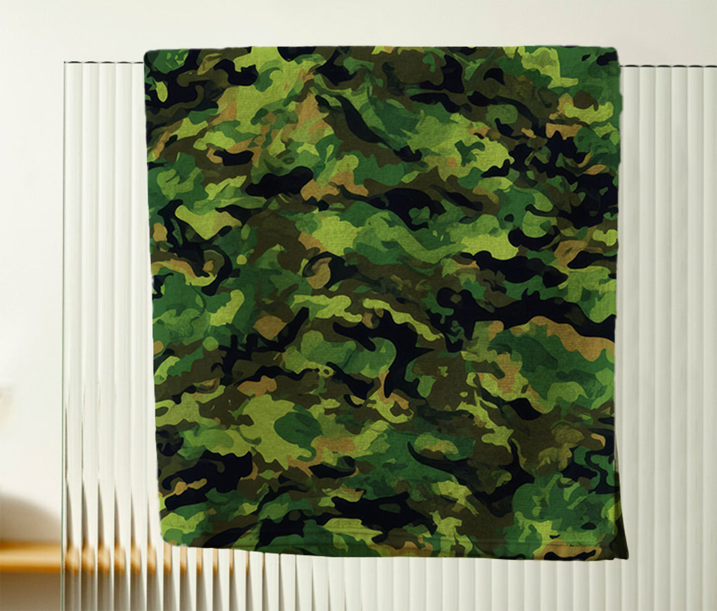 Forest Camouflage Patterns Hand Towel