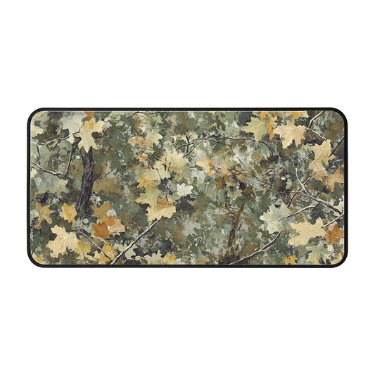 Forest Canopy Leaves Desk Mat