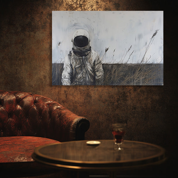 Fraid Astronaut Wall Art
