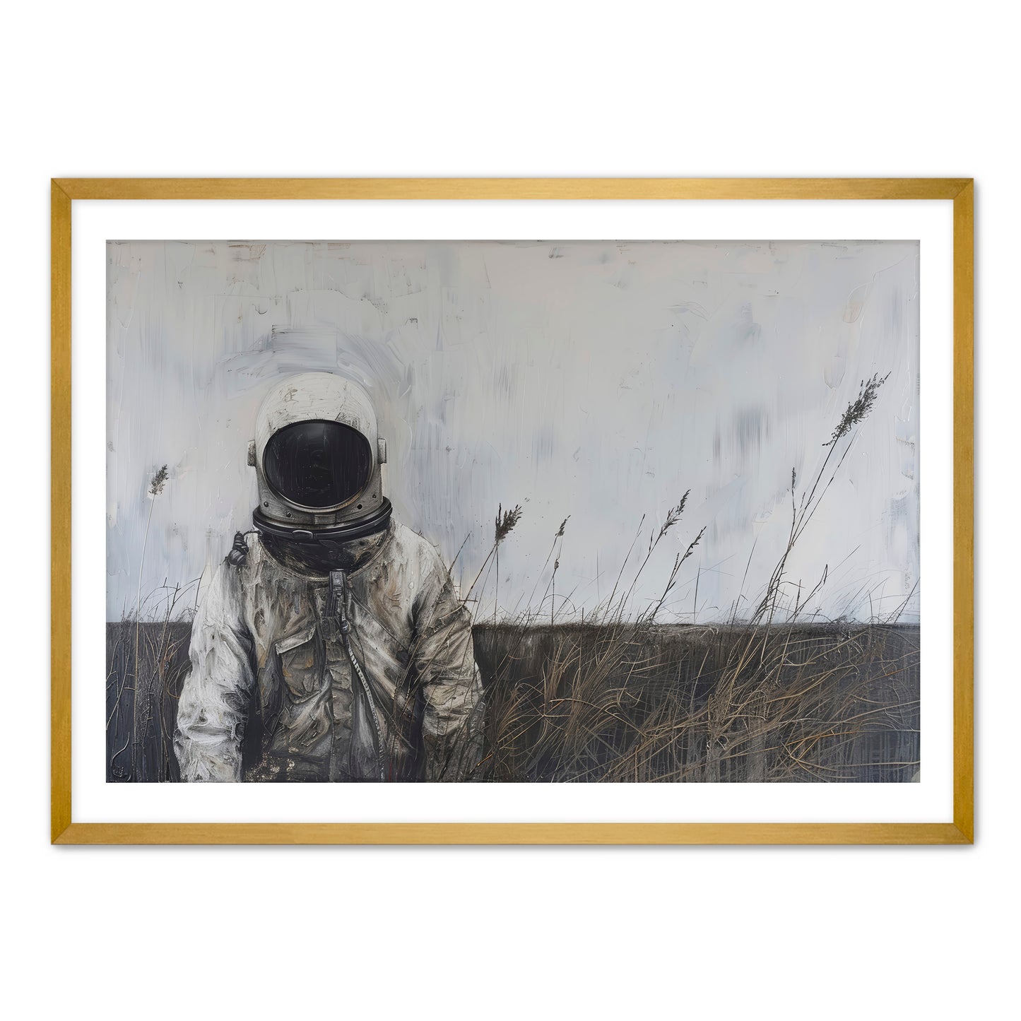 Fraid Astronaut Wall Art