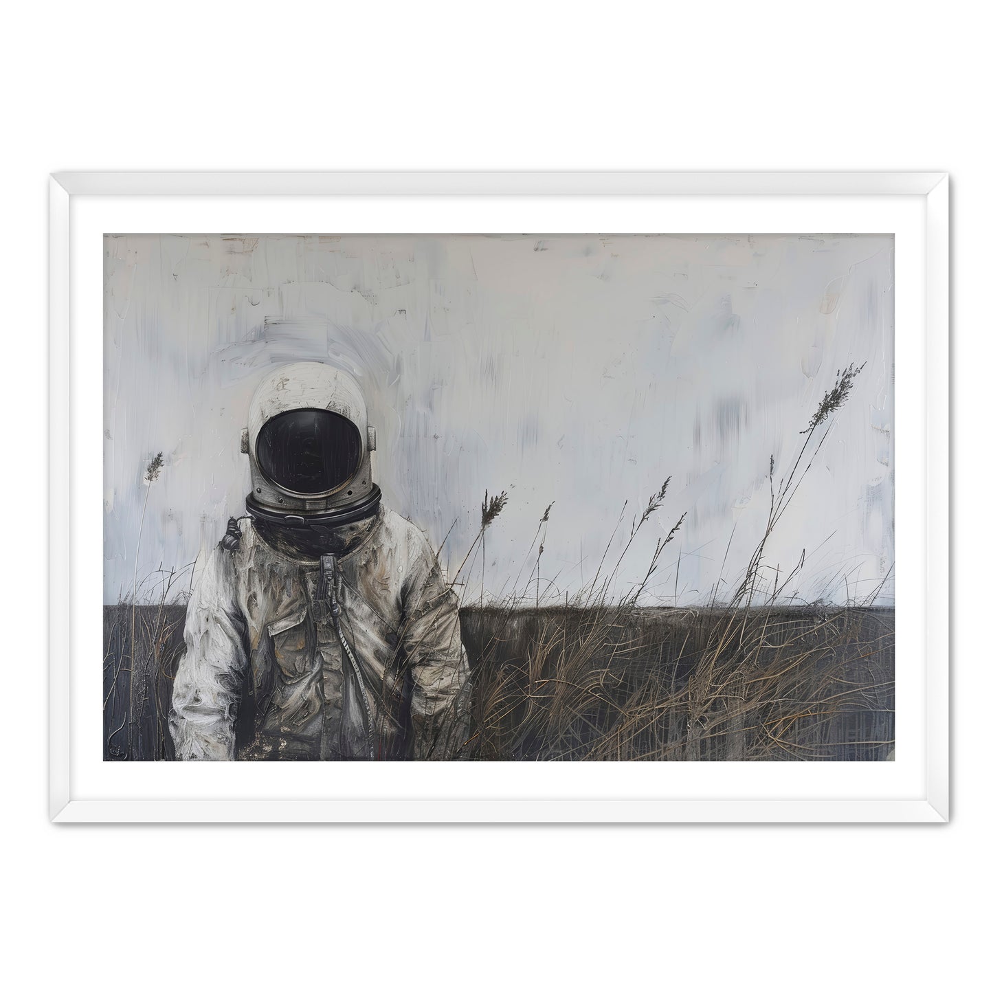 Fraid Astronaut Wall Art