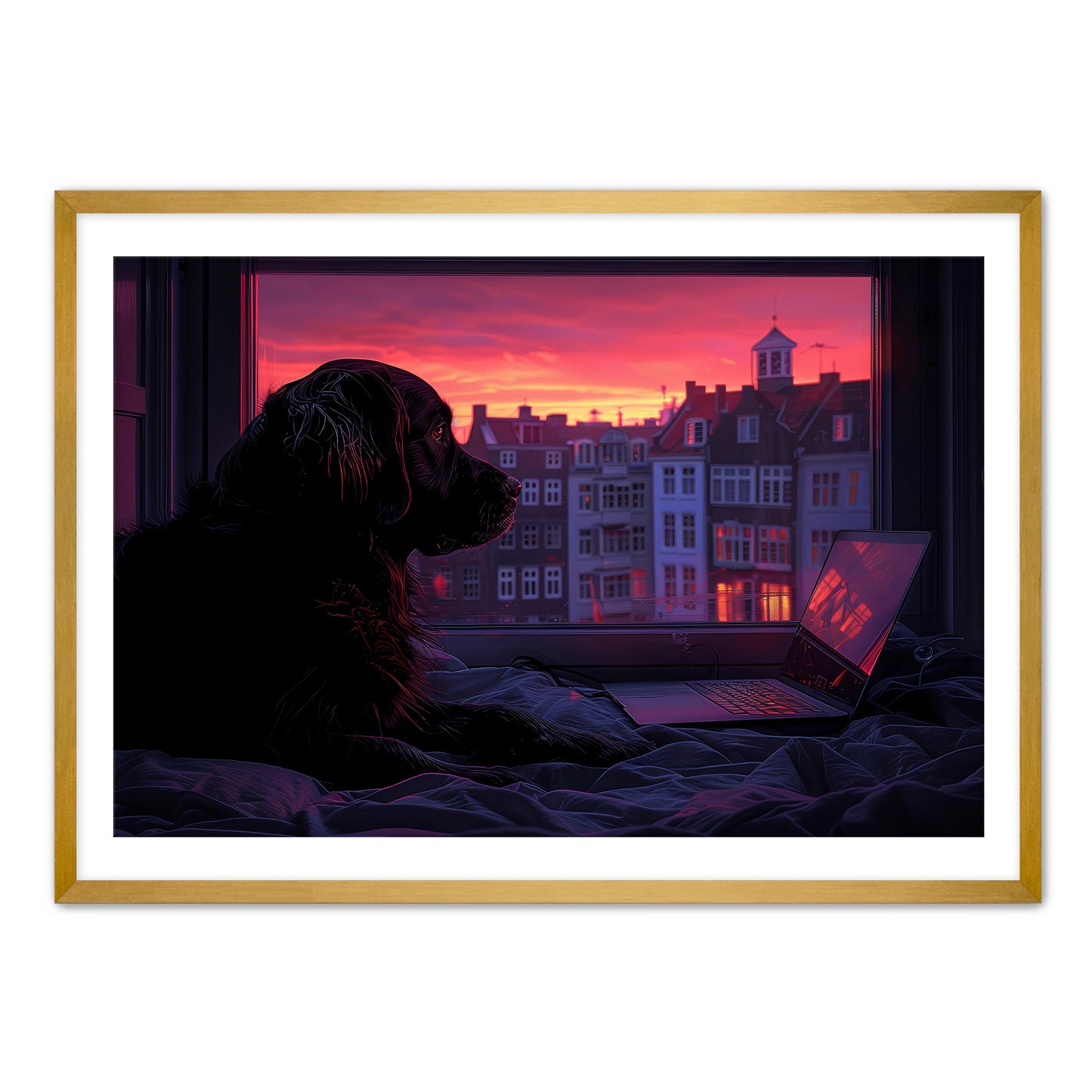Friday Night Wall Art