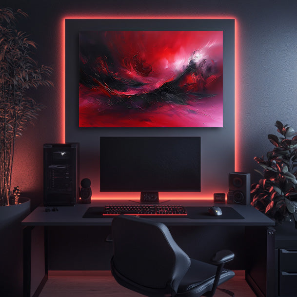Frigid Fire Wall Art