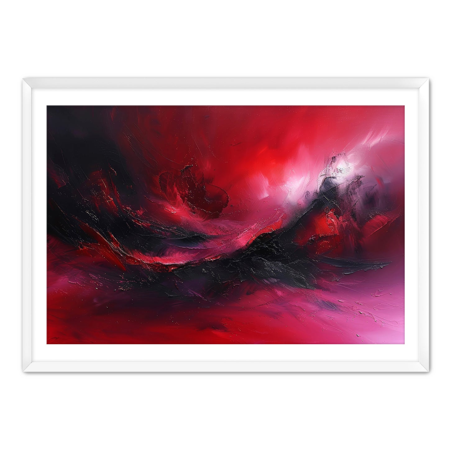 Frigid Fire Wall Art