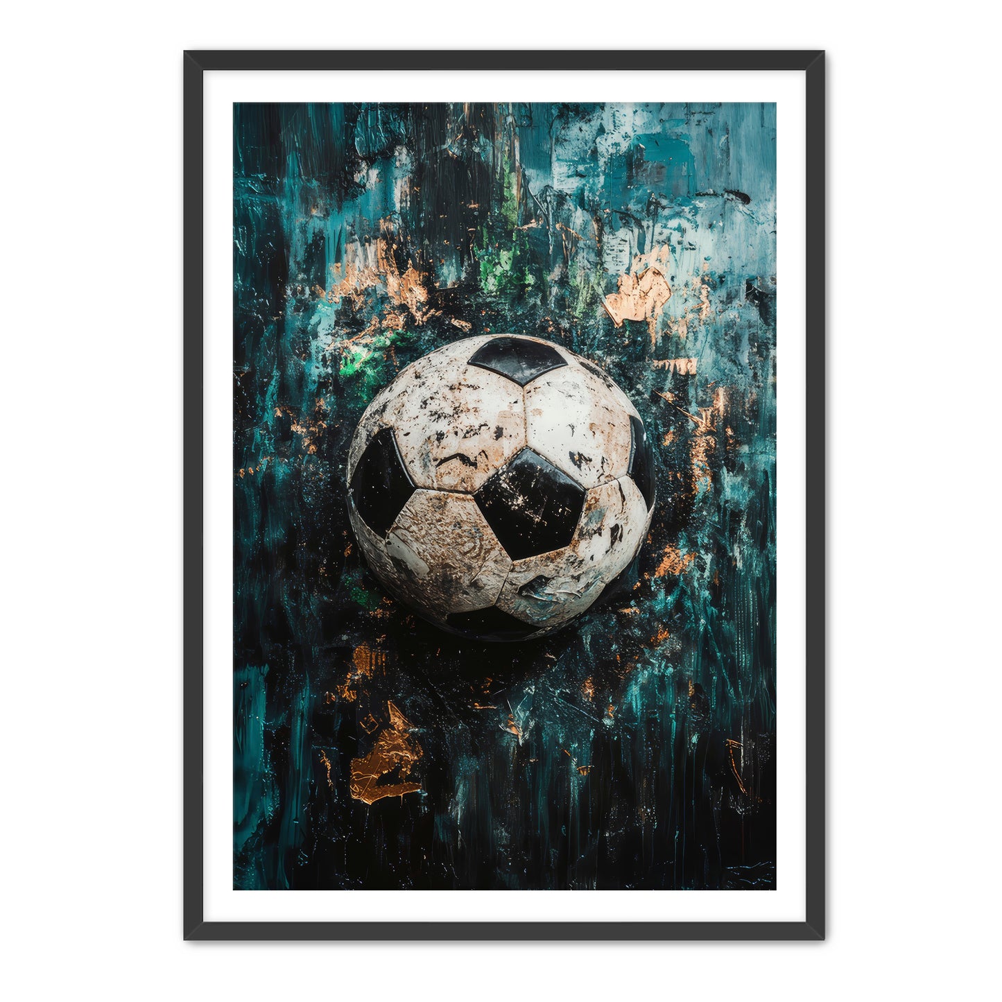 Futbol Art Wall Art