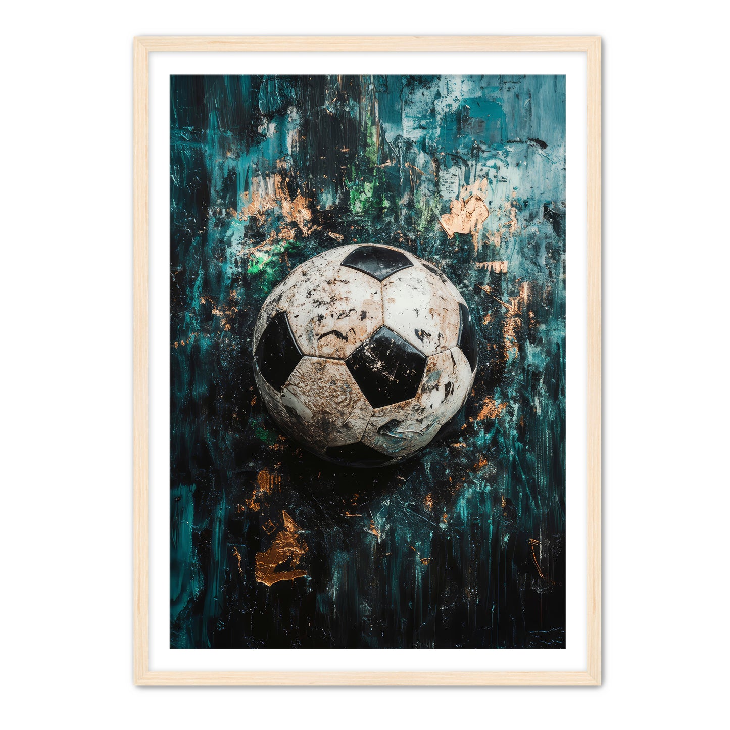 Futbol Art Wall Art