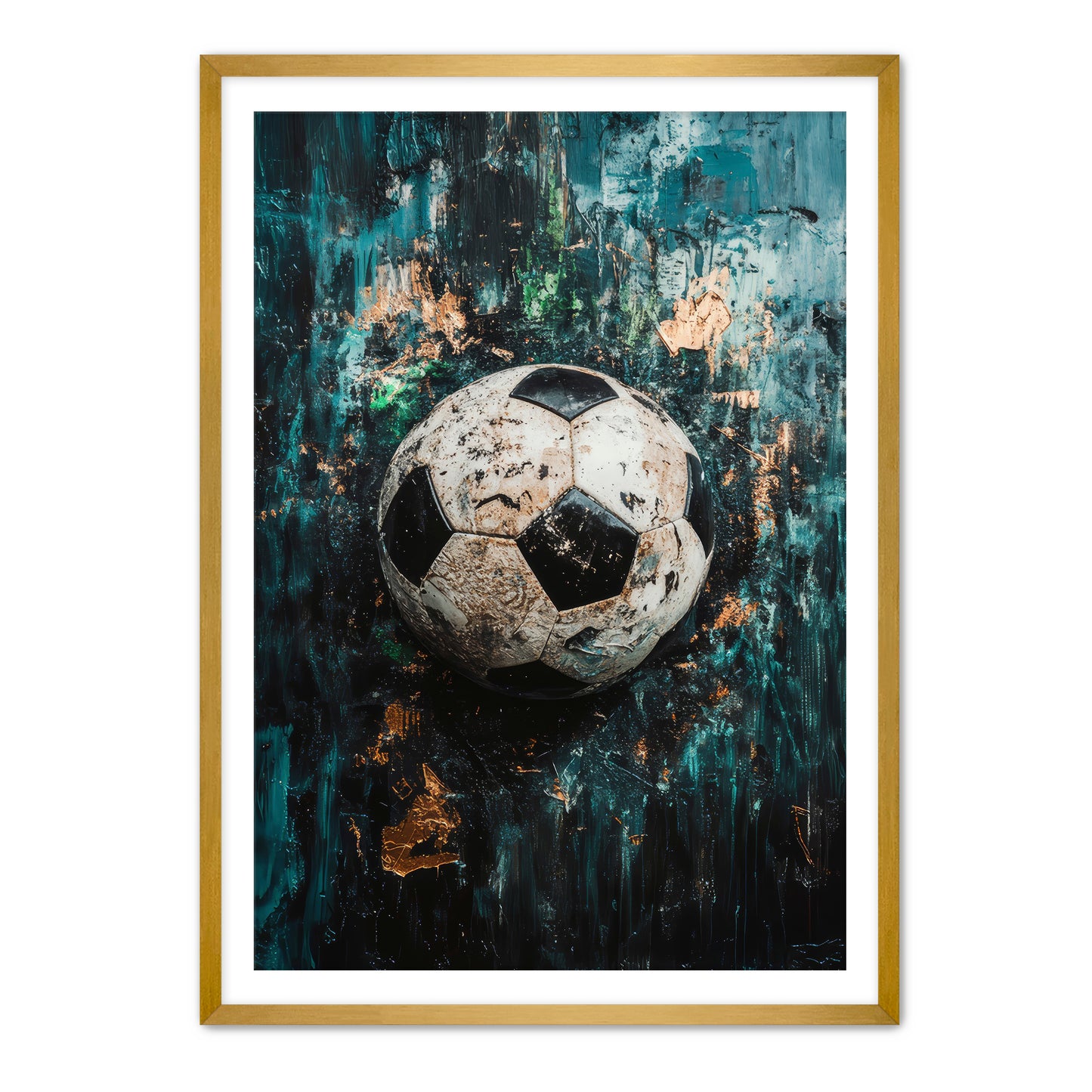Futbol Art Wall Art