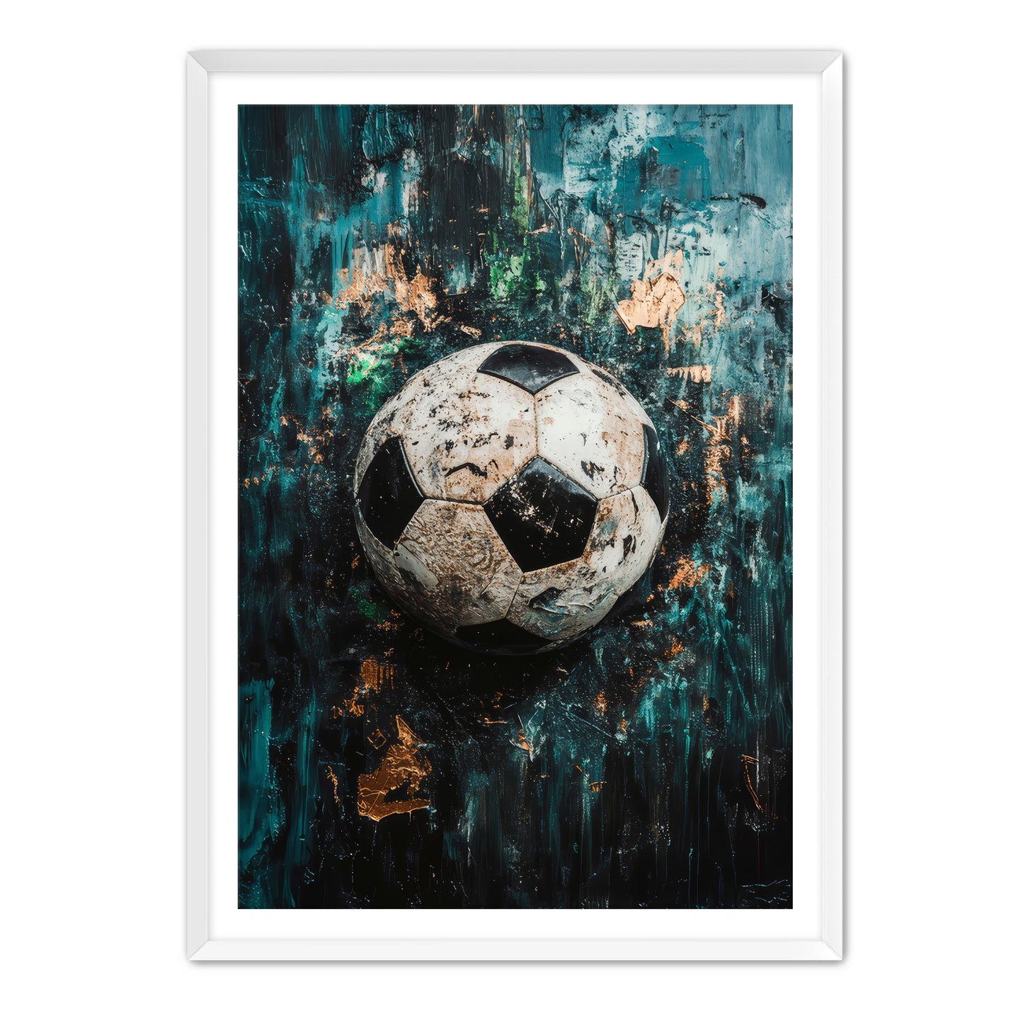 Futbol Art Wall Art