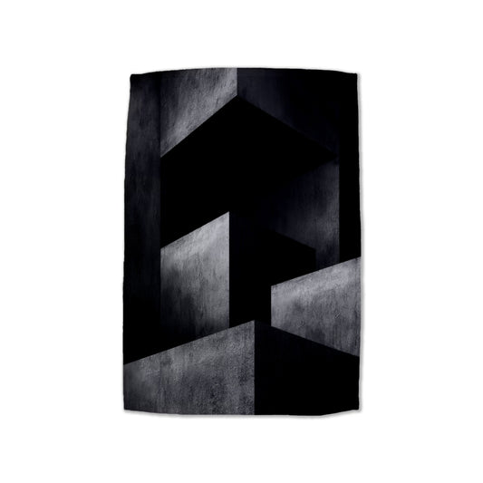 Geometric Shadows Hand Towel