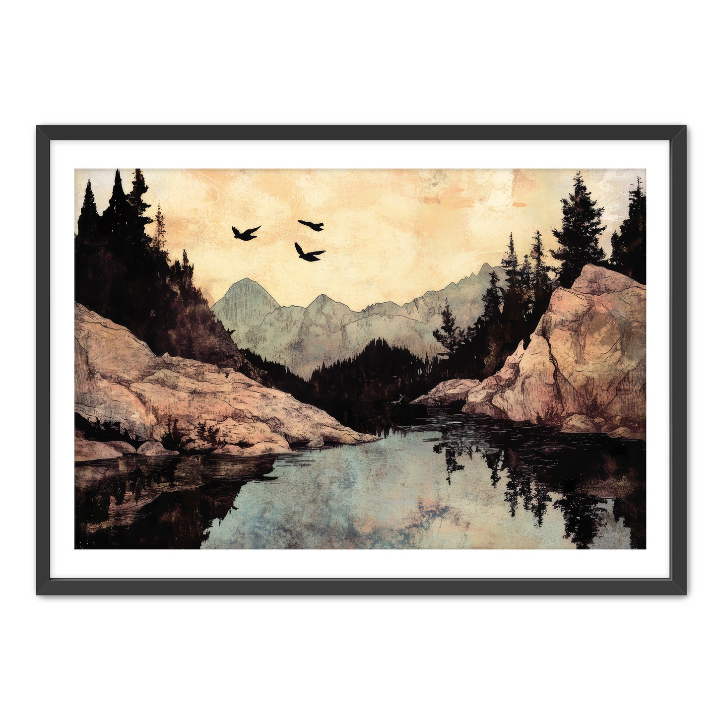Grey Haven Wall Art