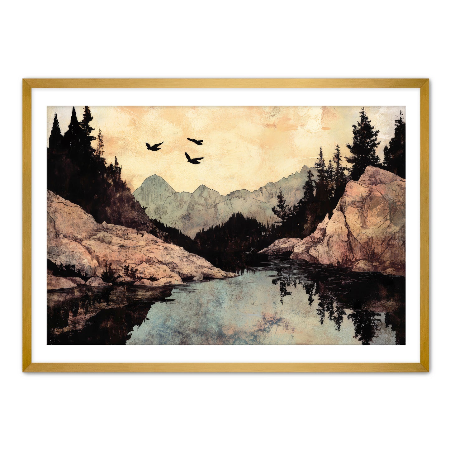 Grey Haven Wall Art