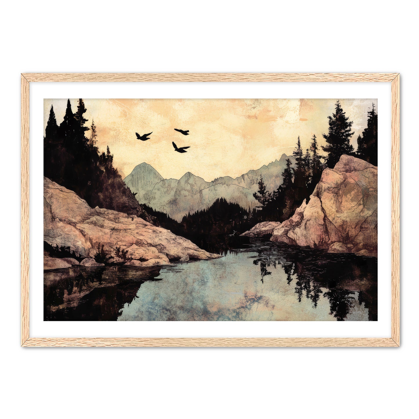 Grey Haven Wall Art