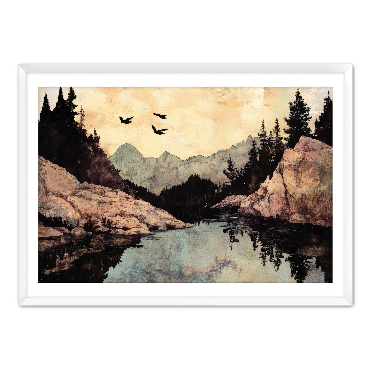 Grey Haven Wall Art