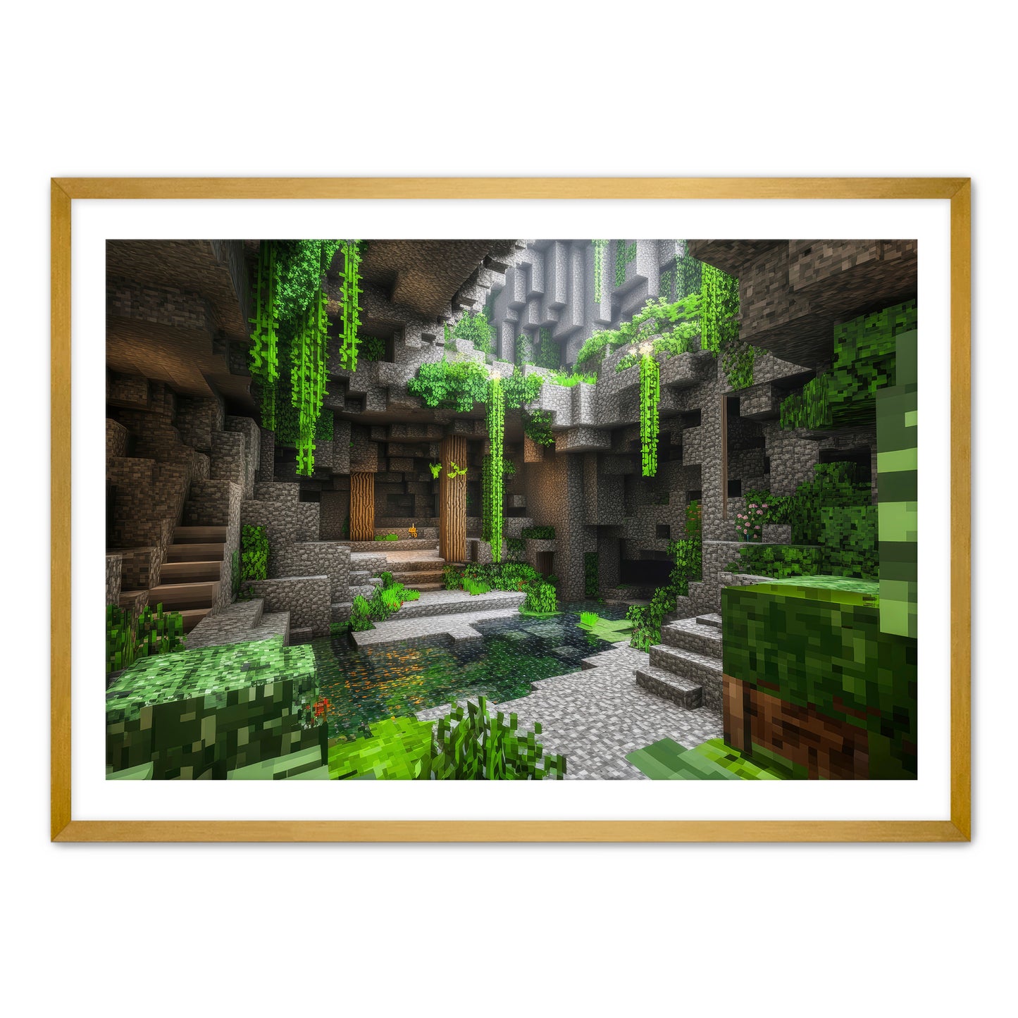 Hidden Cave Wall Art