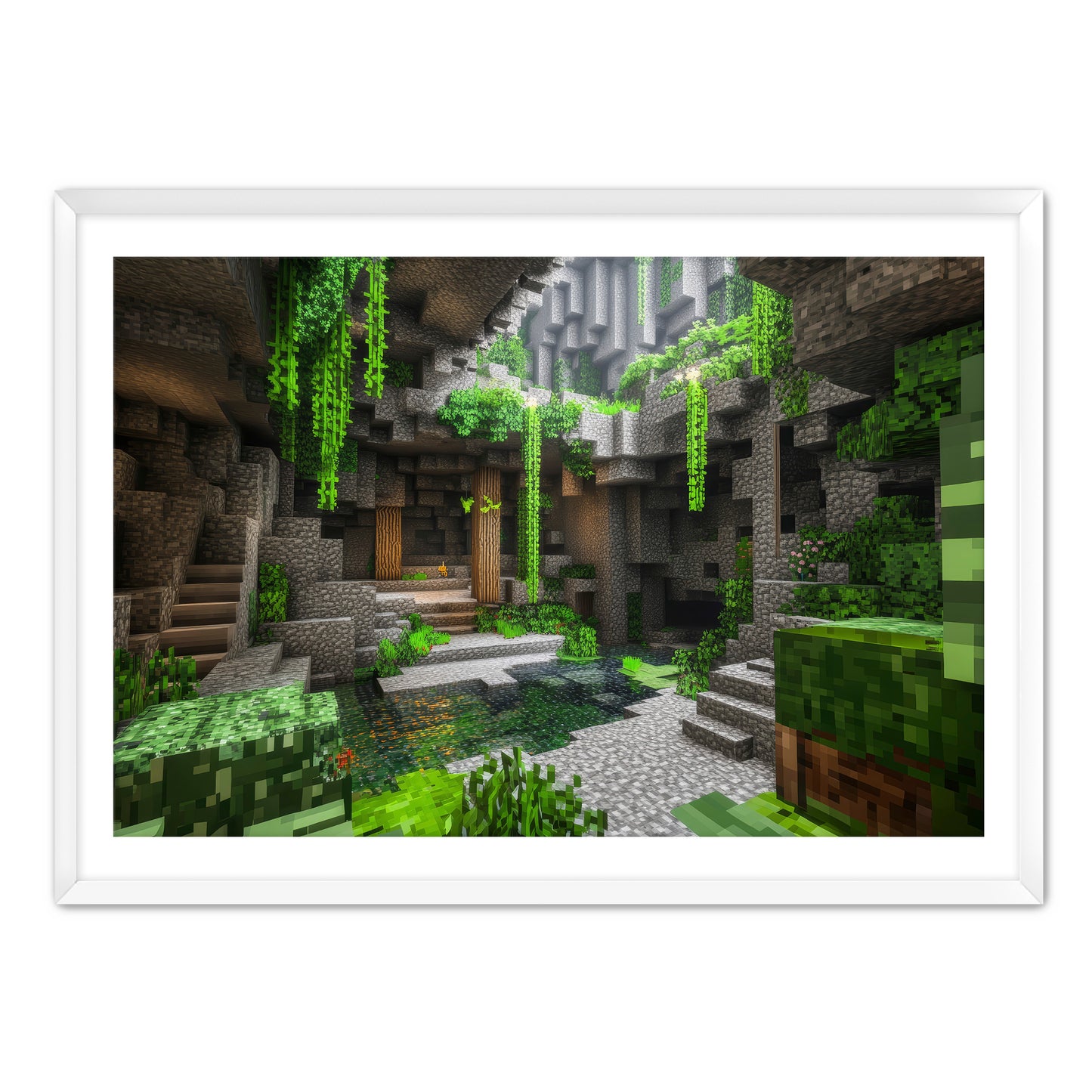 Hidden Cave Wall Art