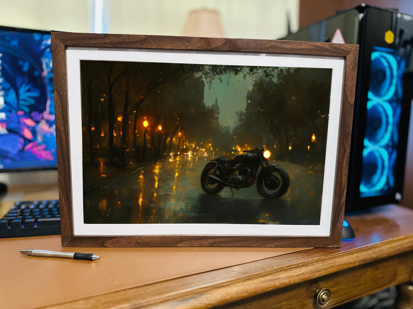 Temporary Parking Man Cave Wall Art