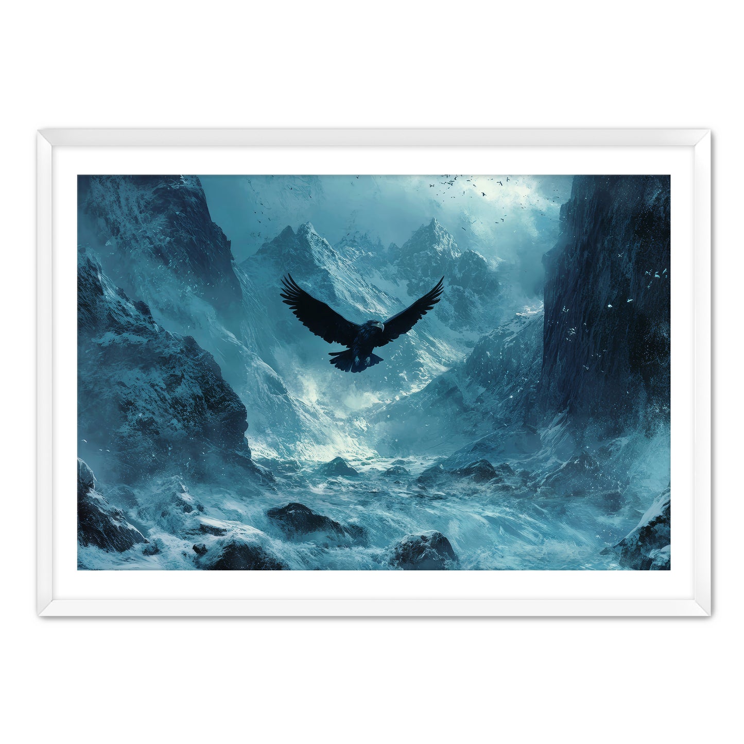 Ice Wings Wall Art