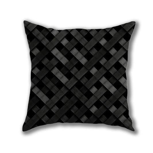 Interwoven Shadows Pillow
