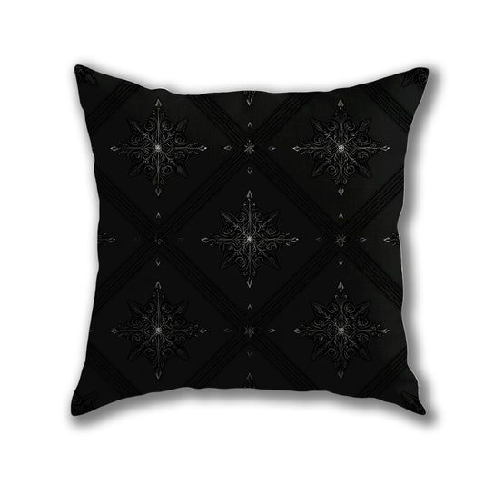 Intricate Star Pattern Pillow