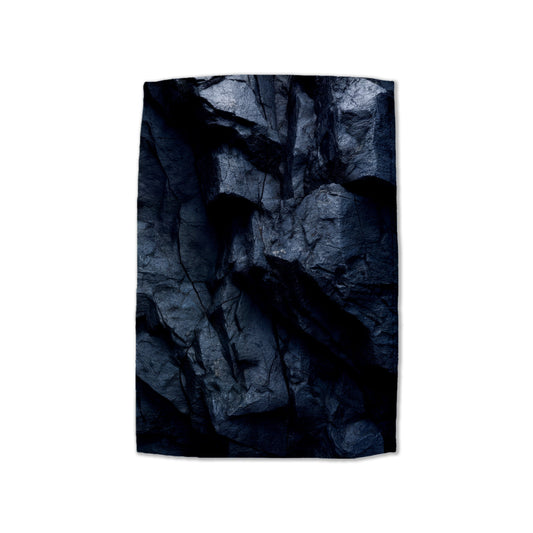 Jagged Rock Face Hand Towel