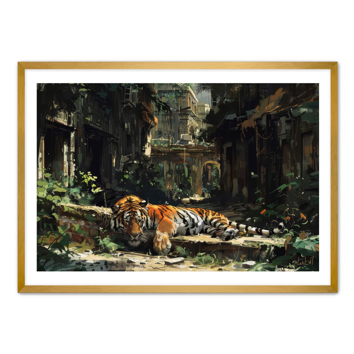 King of Ruins Wall Art