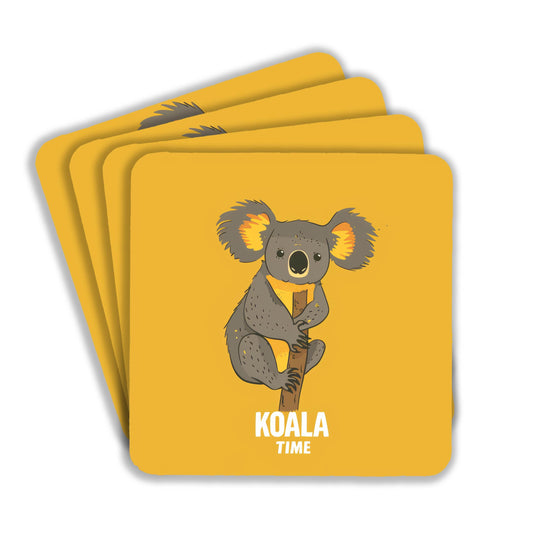 Koala On Branch Coasters