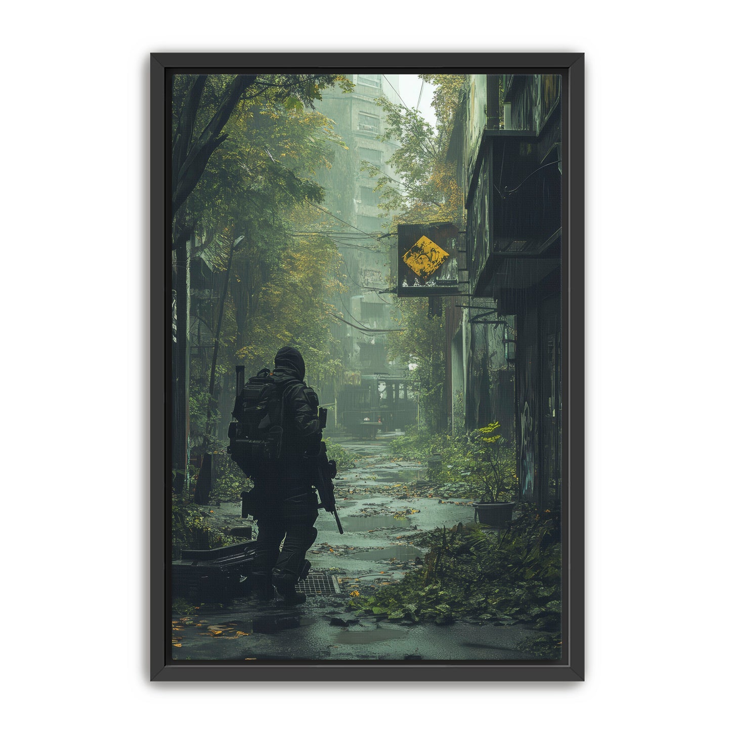 Last Man Wall Art