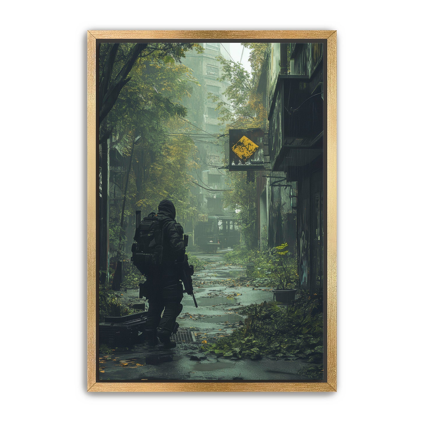 Last Man Wall Art