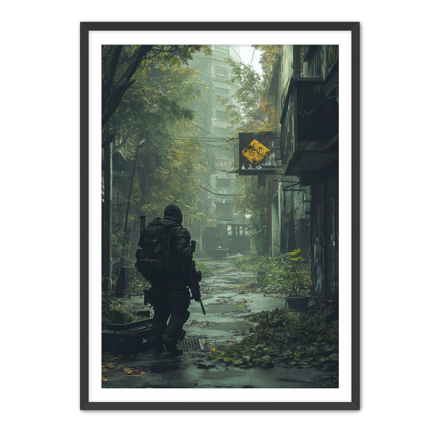 Last Man Wall Art