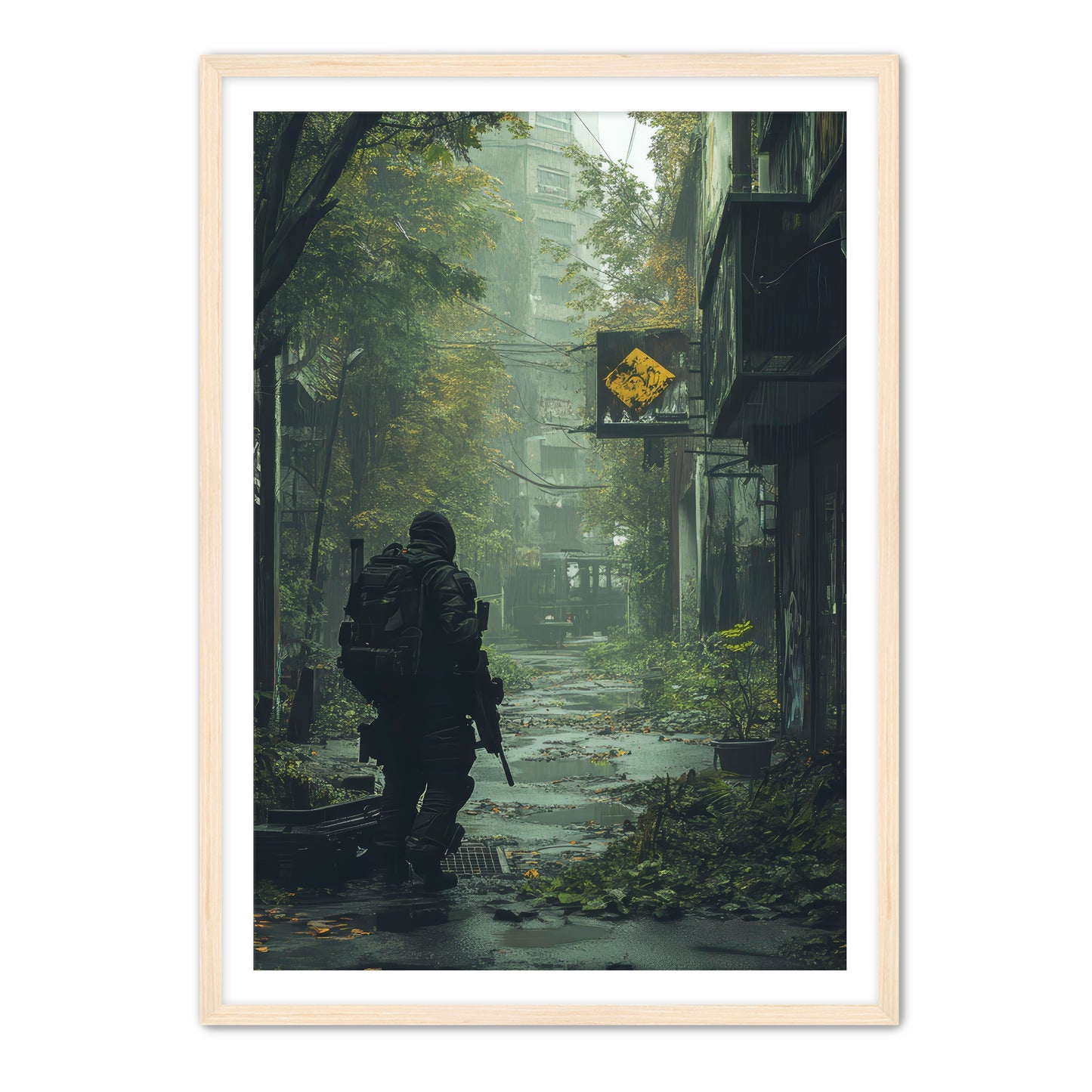 Last Man Wall Art