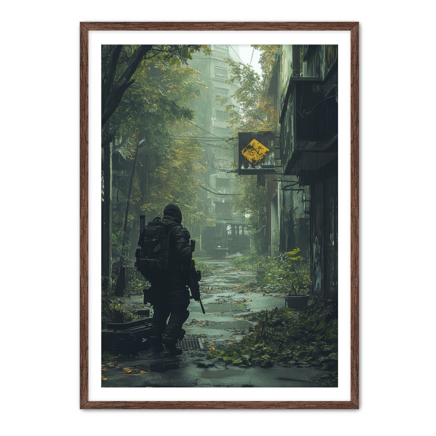Last Man Wall Art