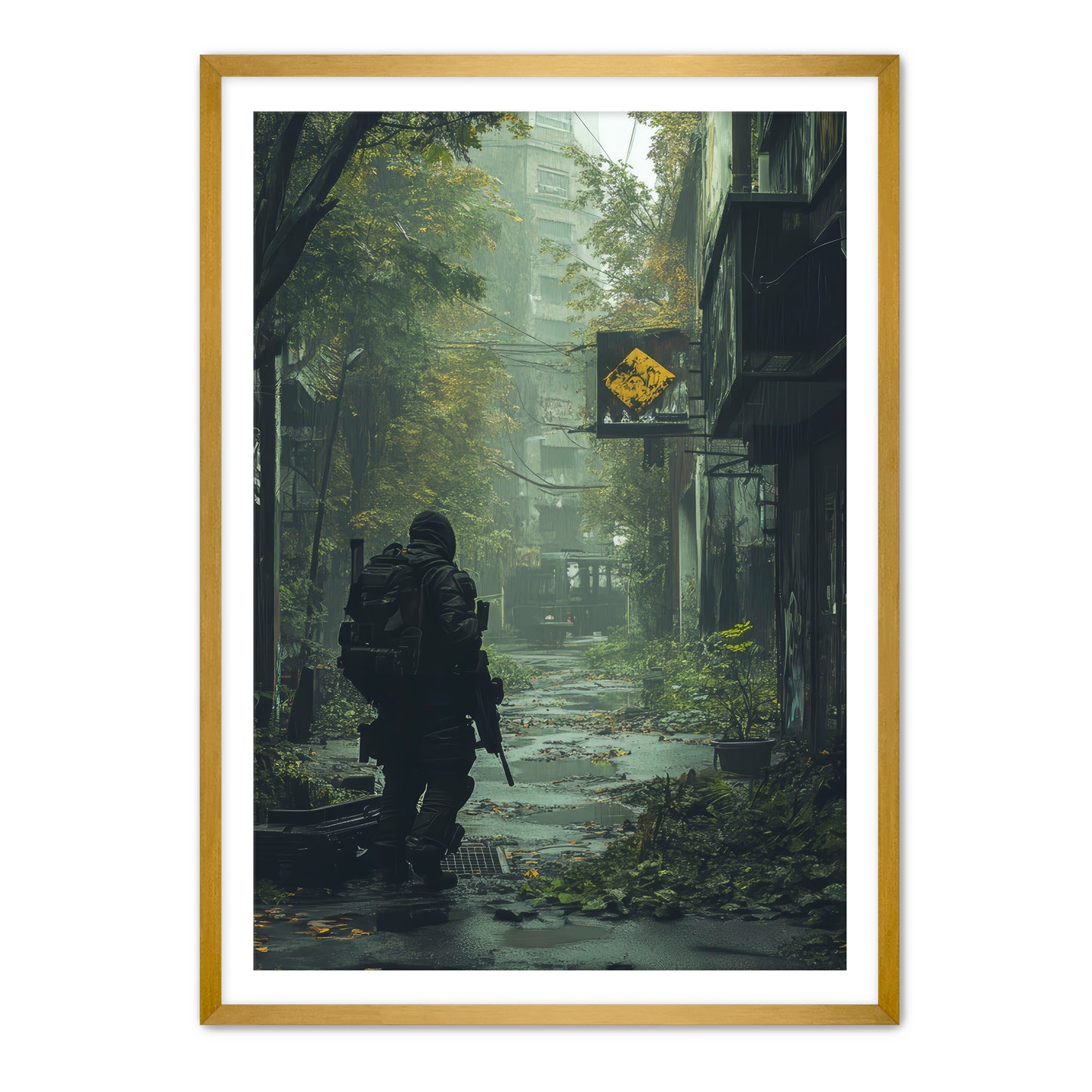 Last Man Wall Art