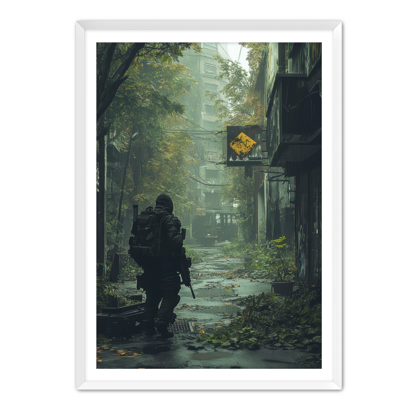 Last Man Wall Art