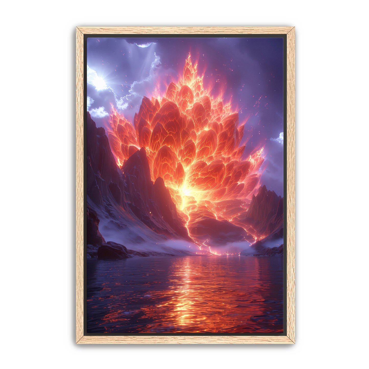 Lava Bloom Wall Art