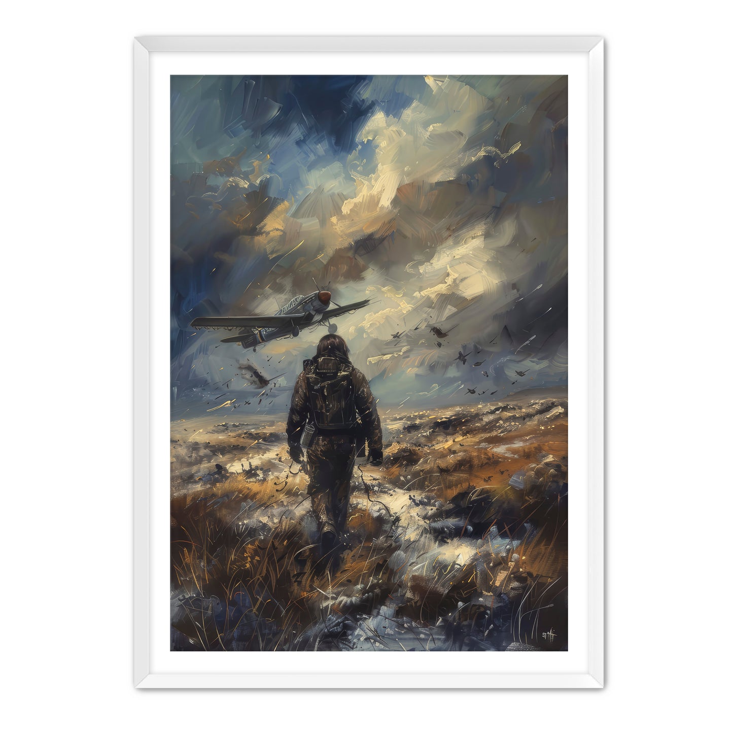 Left Behind Wall Art