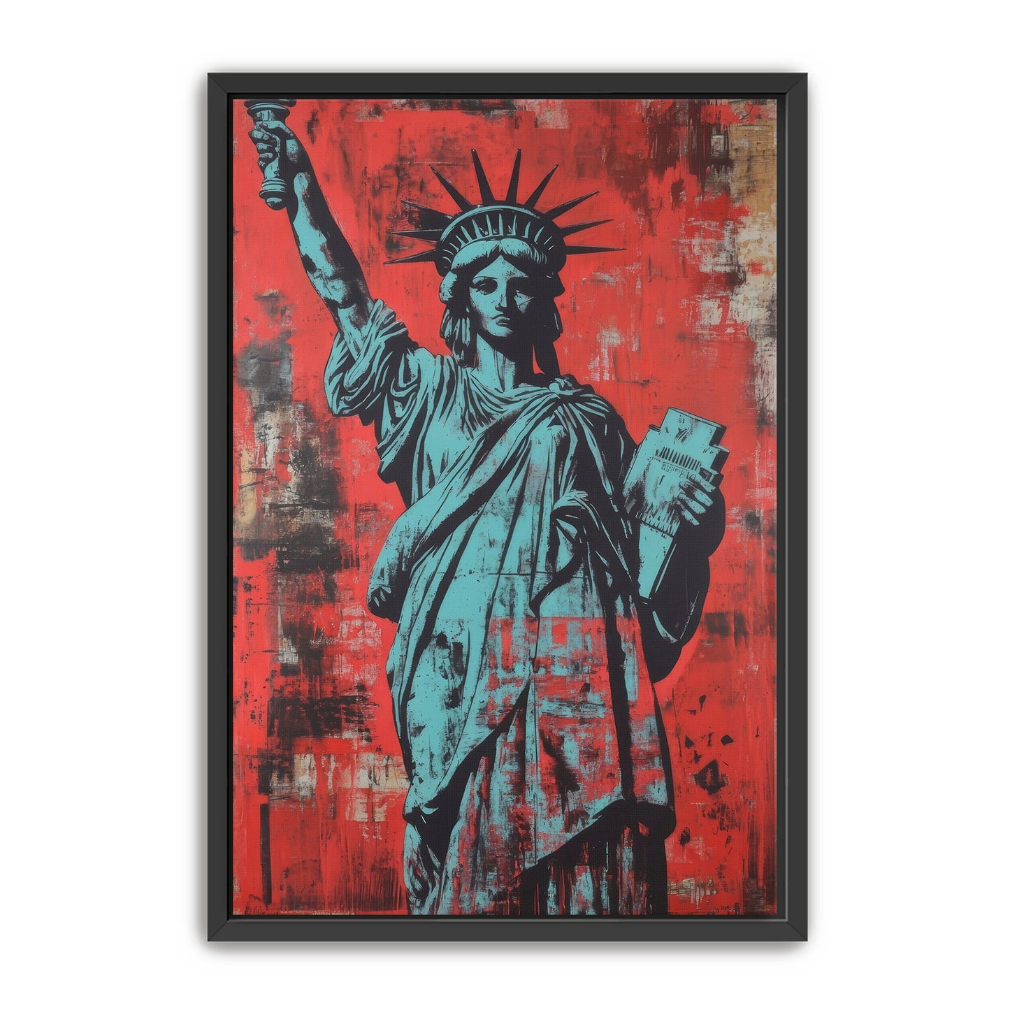 Liberty In Red Wall Art