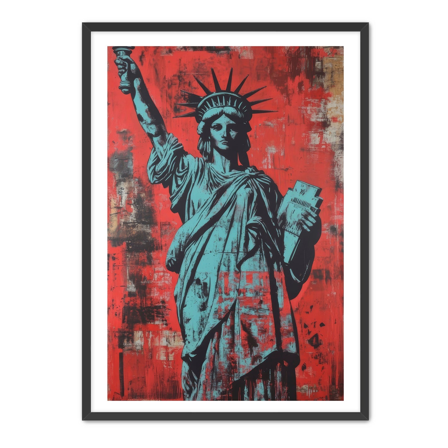 Liberty In Red Wall Art