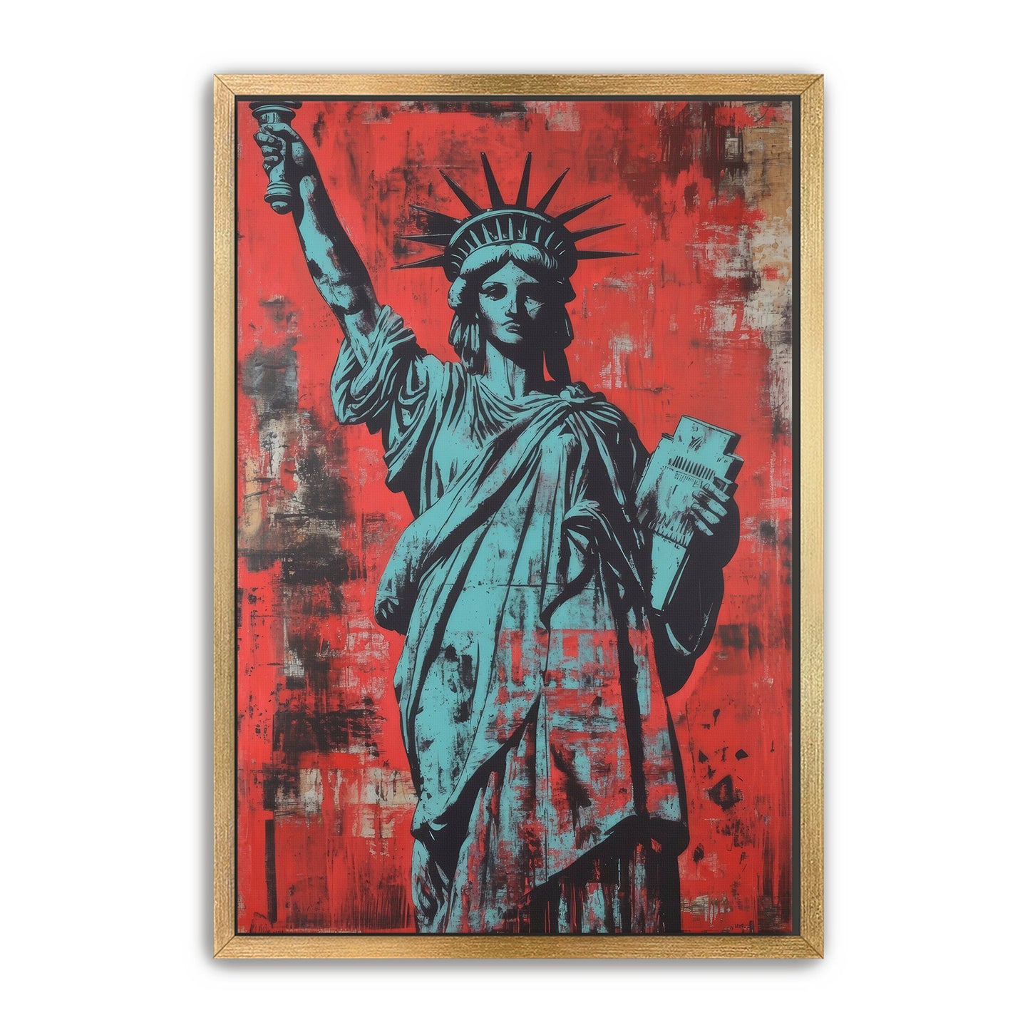 Liberty In Red Wall Art